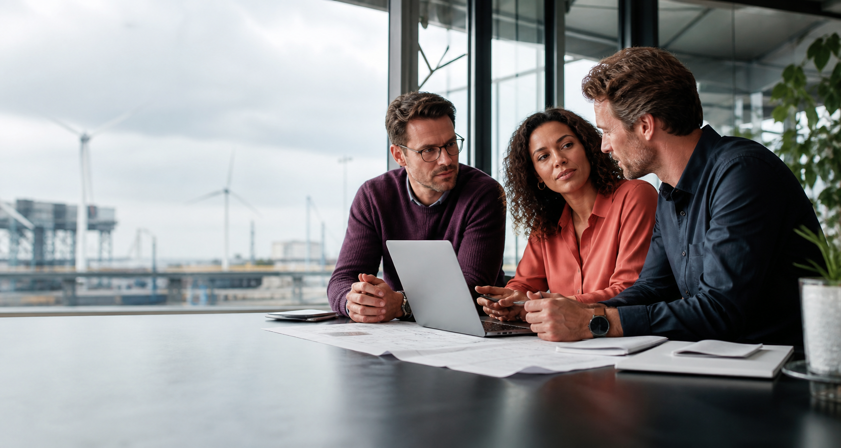 AOT Recruitment professionals in een inhoudelijk overleg